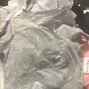 PacSun Marble Gray T-Shirt